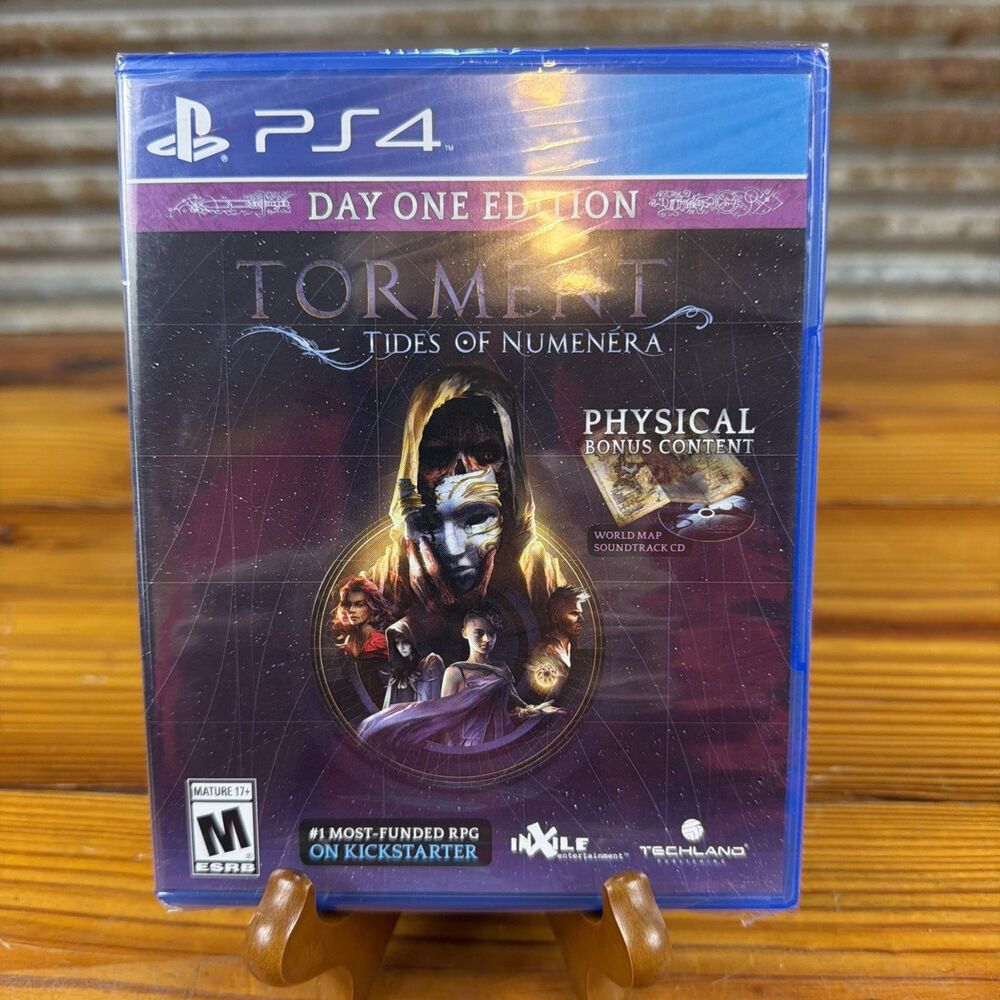 Torment: Tides of Numenera -- Day One Edition (PlayStation 4, 2017) BRAND NEW